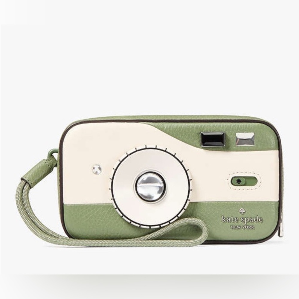 New Kate Spade New York Picture This Camera novelty Wristlet ♠️📷